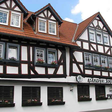 Restaurant / Pension Mainzer Tor アルスフェルト エクステリア 写真