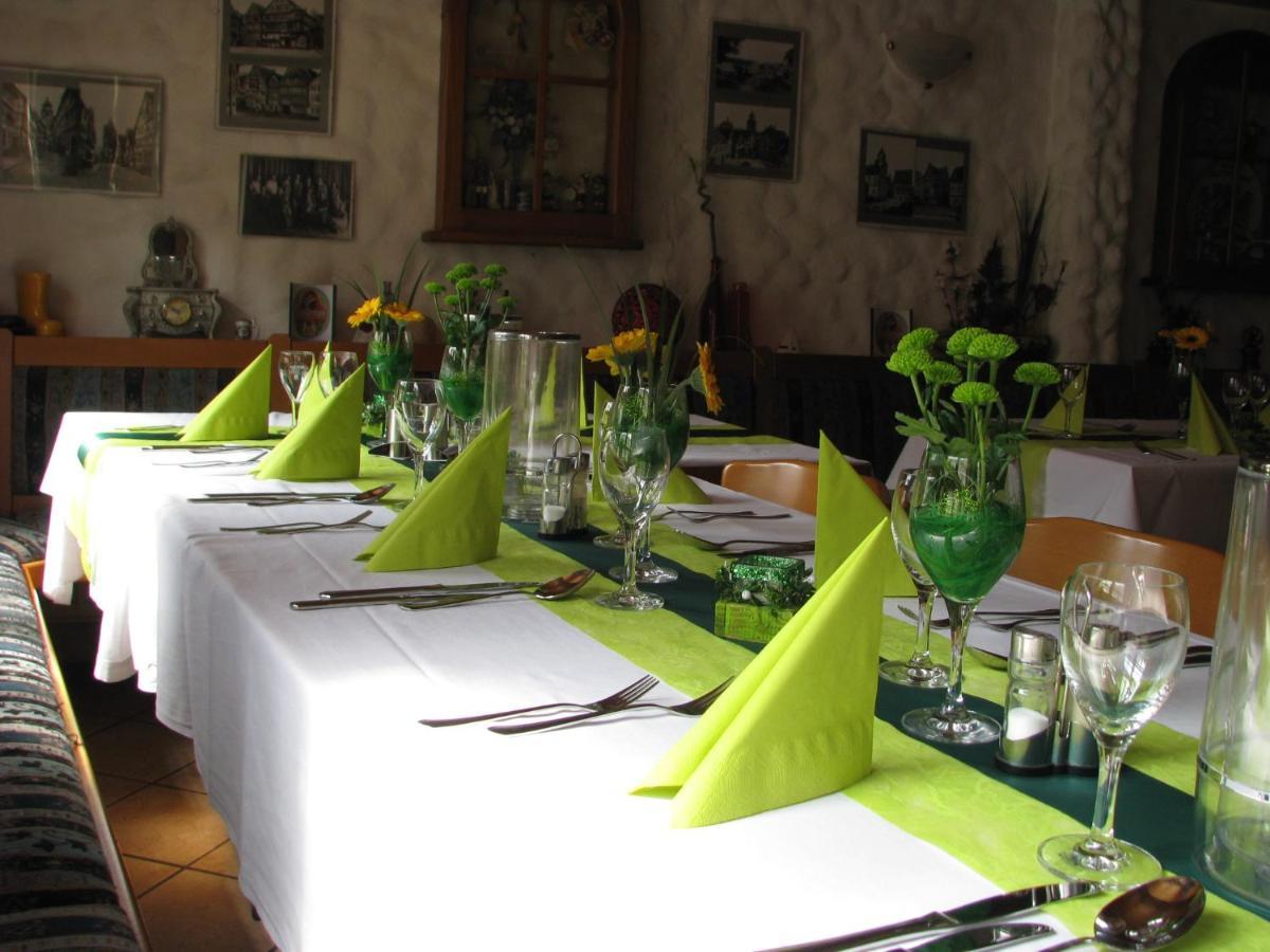 Restaurant / Pension Mainzer Tor アルスフェルト エクステリア 写真
